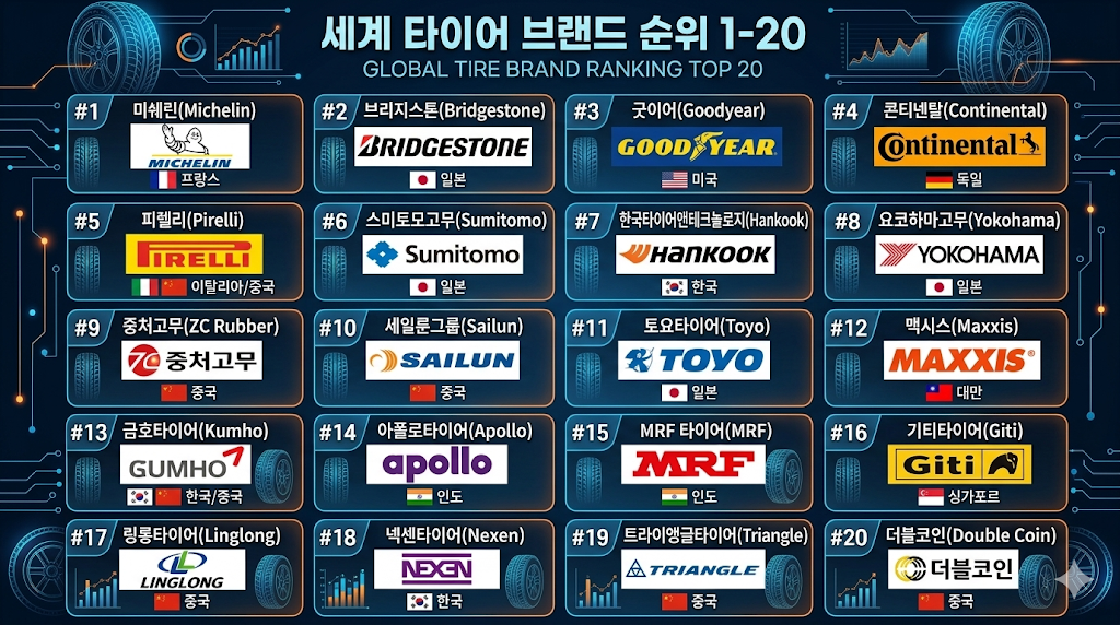 타이어 규격 보는 법